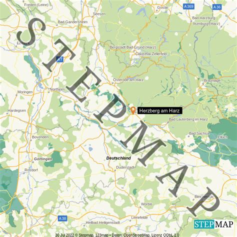 Stepmap Herzberg Landkarte F R Welt