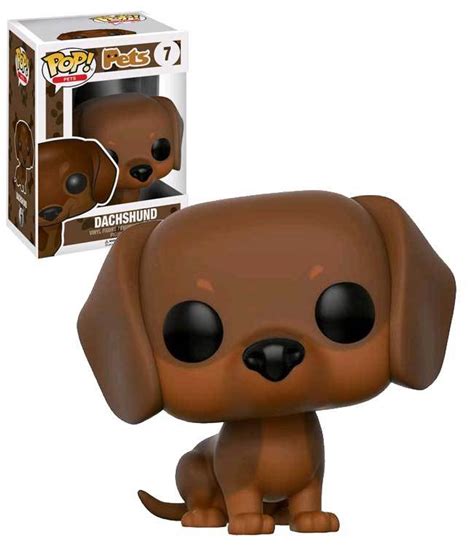 Funko POP! Pets #07 Dachshund (Brown) - New, Mint Condition Vaulted