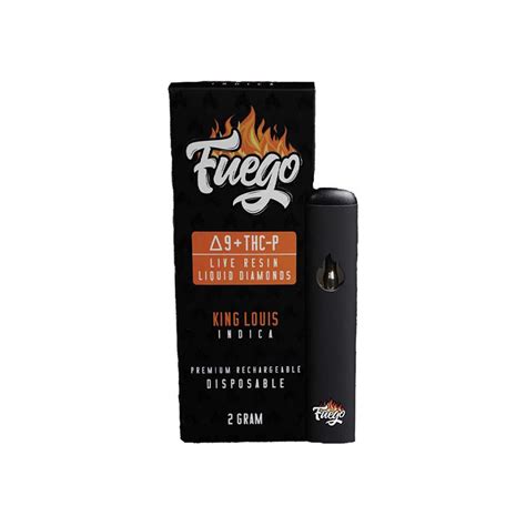 Fuego Live Resin King Louis Indica D Thc P Disposable Cbd Pharm