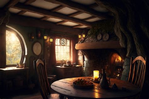 Hobbit Home Interior