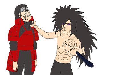 Naruto - Madara Uchiha VS Hashirama Senju by Katong999 on DeviantArt