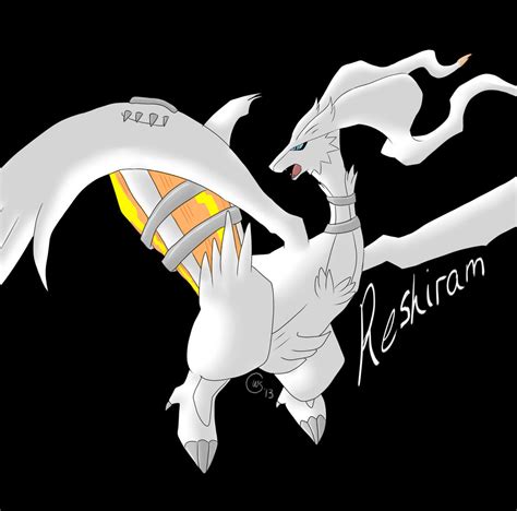 Reshiram Fan Art By Wolven Sorceress On Deviantart