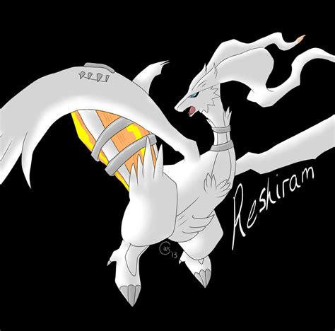 Reshiram - Fan Art by Wolven-Sorceress on DeviantArt