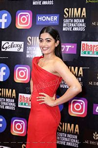 Rashmika Mandanna At SIIMA Awards 2021, HD Photo Gallery