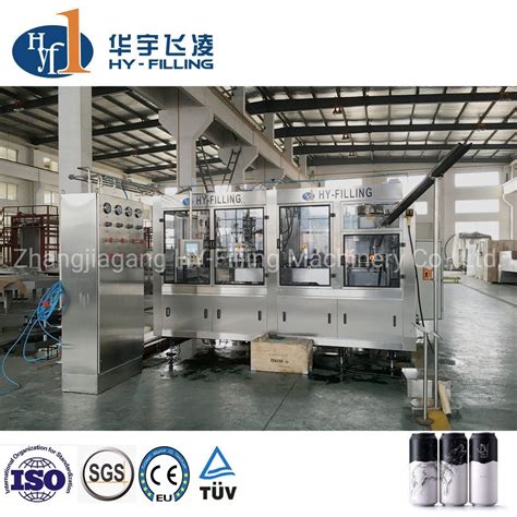 Fully Automatic Carbonated Production Line CSD Drink Canning Machine