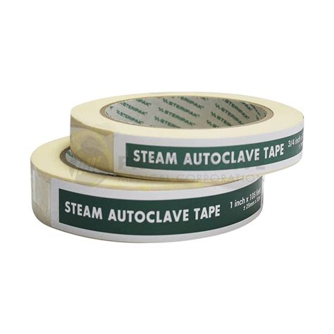 Steripak Steam Autoclave Sterilization Indicator Tape Progressive
