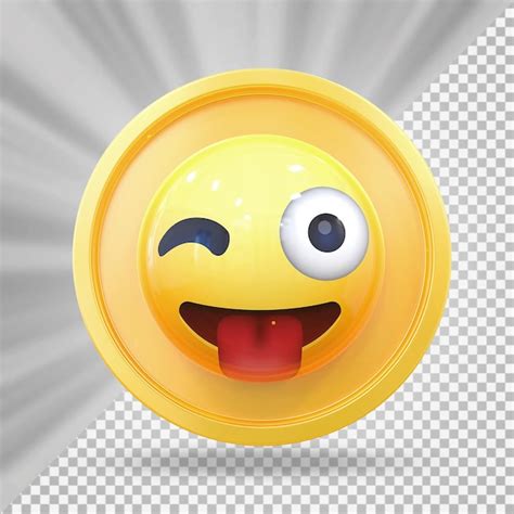 Icono De Emoji Loco Archivo Psd Premium