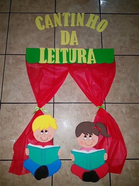 Cantinho Da Leitura Leitura Infantil Canto Da Leitura Brincadeiras