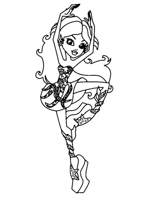 Monster High Para Colorir Vem Colorir