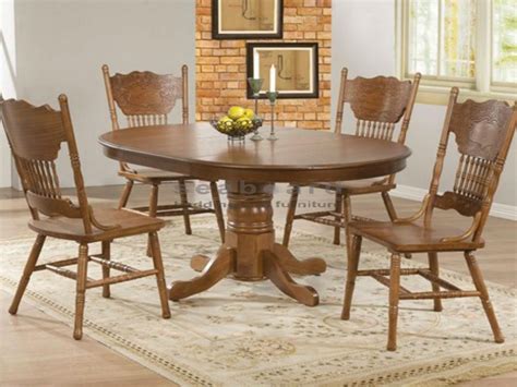 Best 20+ of Oak Round Dining Tables and Chairs