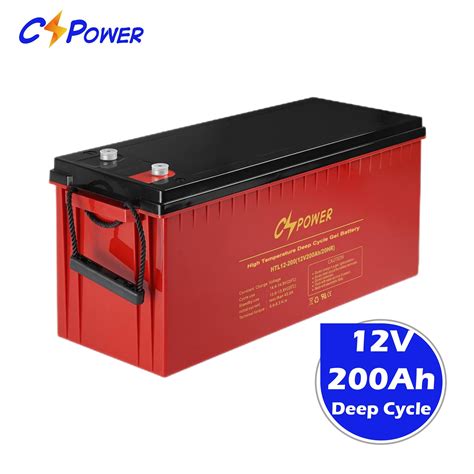 Cspuwer Htl V Ah Deep Cycle Gel Solar Battery Accumulateur