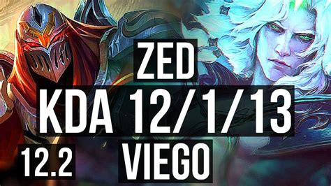 Zed Vs Viego Jng M Mastery Games Godlike Kr