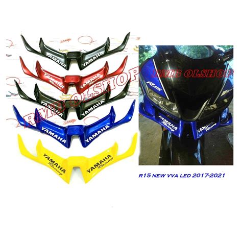 Winglet R15 NEW VVA WINGLET YAMAHA ALL NEW R15 V3 LED Shopee Malaysia