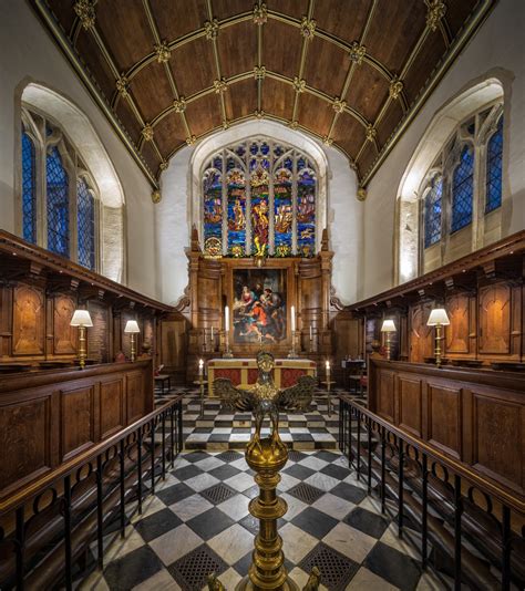 Refurbishment Of Corpus Christi College Chapel Oxford Gbs Architects