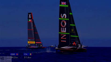 Live Luna Rossa Contro Ineos Britannia Finale Louis Vuitton Cup