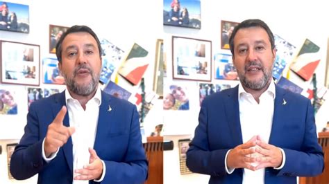 Matteo Salvini Parla Francese No Solo Lintelligenza Artificiale