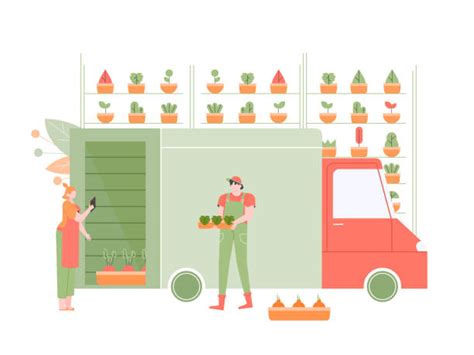 Food Distribution Illustrations Royalty Free Vector Graphics And Clip