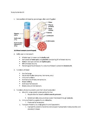 LAB Written EXAM Review Sheet SCB 203 LaGuardia Studocu