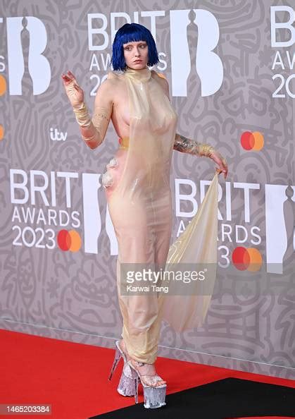 Ashnikko Attends The Brit Awards 2023 At The O2 Arena On February 11