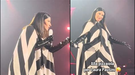 Altro Che Uallera Alla Pizzaiola Laura Pausini Ha Conquistato Lo