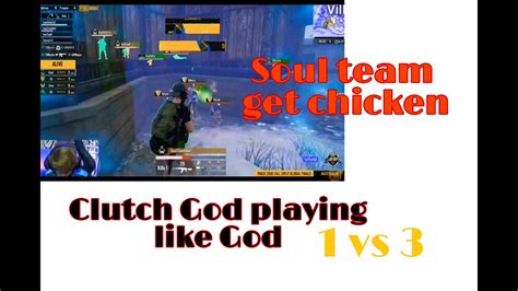 Clutchgod S 1v3 Fight Pmco Final Soul Chicken Dinner YouTube