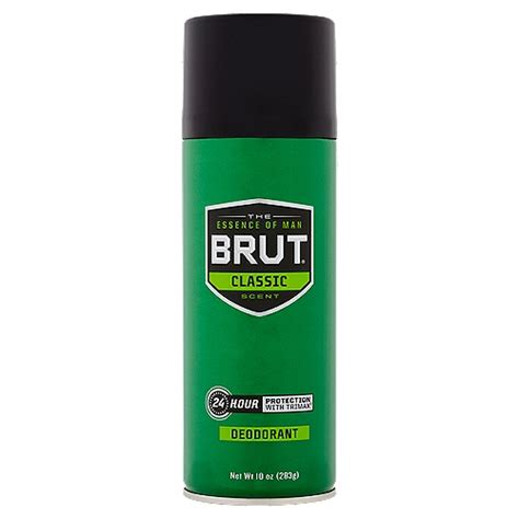 Brut The Essence Of Man Classic Scent Deodorant 10 Oz