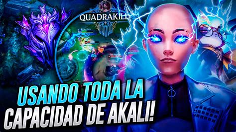 OCUPO El 100 Del PODER De AKALI Para REMONTAR Esta PARTIDA En MASTER