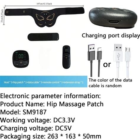 Estimulador Muscular EMS Para Entrenamiento De Cadera Con Control