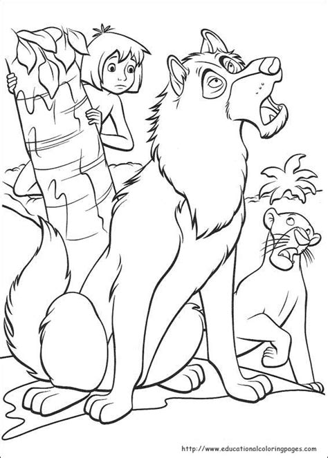 Mowgli Coloring Pages