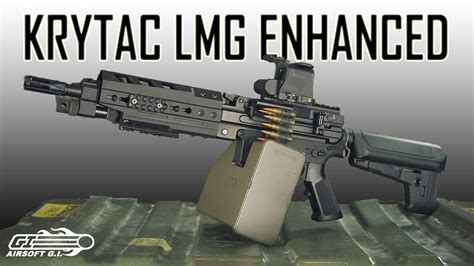 Krytac LMG Enhanced Sneak Peek Airsoft GI YouTube