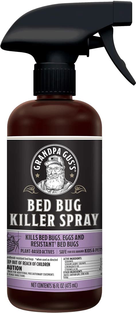 Ecoraider Bed Bug Killer Spray Green Non Toxic 100 Kill Extended Protection