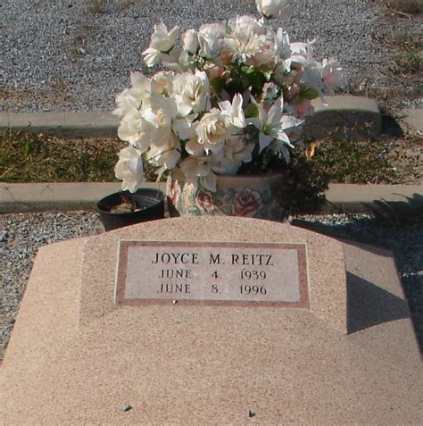 Joyce Marie Stoever Reitz M Morial Find A Grave