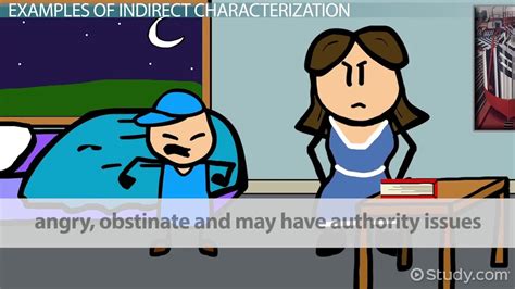 Indirect Characterization | Definition, Types & Examples - Video & Lesson Transcript | Study.com