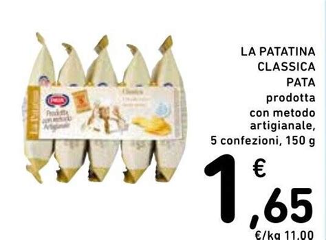 La Patatina Classica Pata Prodotta Con Metodo Artigianale Confezioni