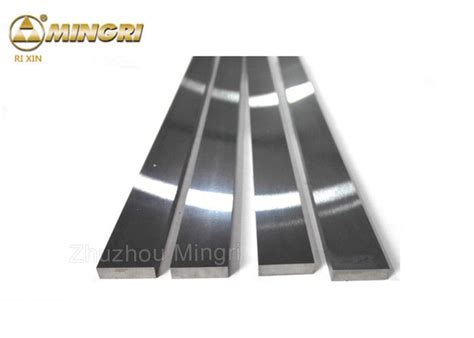 Cemented Tungsten Carbide Strips Flat Bar With Fine Grain Alloy For