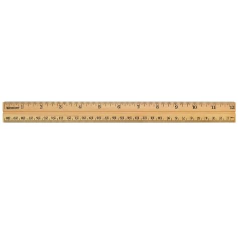 School Wood Ruler, 12" | Michaels