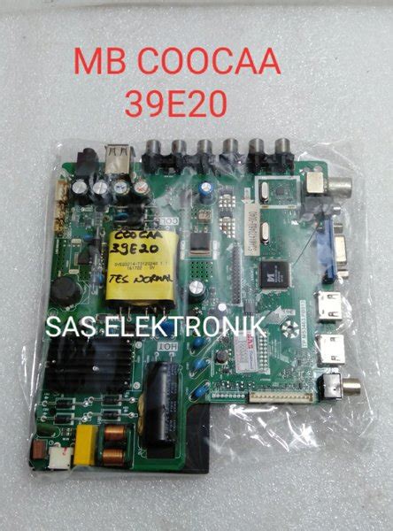 Jual MB MOTHERBOARD MAINBOARD TV LED COOCAA 39E20W 39E20 Di Lapak SAS