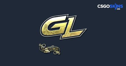 Sticker GamerLegion Gold Paris 2023 CSGOSKINS GG