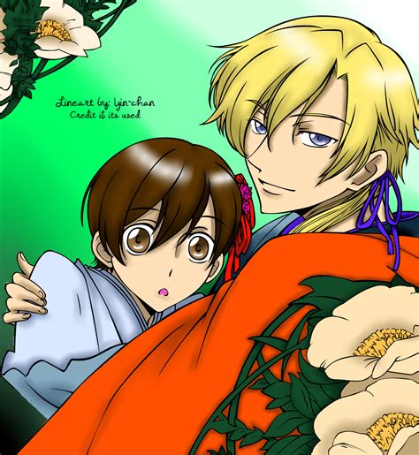 Colored Tamaki And Haruhi By Nightraytsukishiro On Deviantart