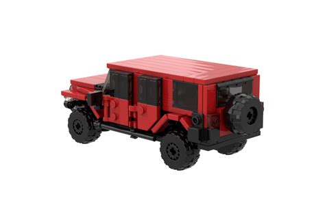 Lego Moc Jeep Wrangler By Somerslego Rebrickable Build With Lego