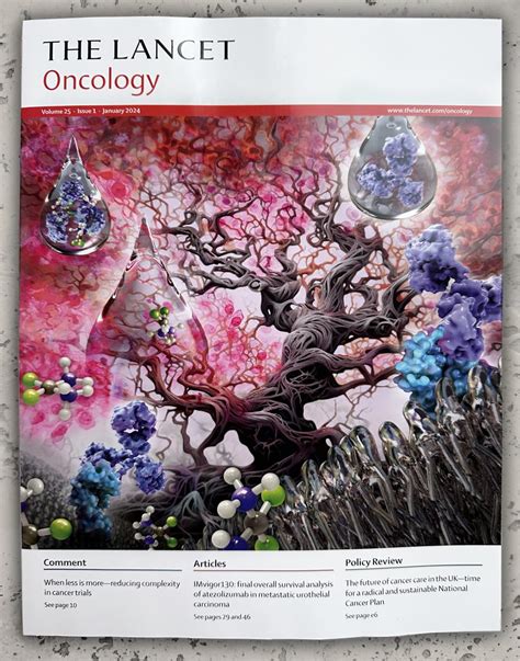January Cover Art For The Lancet Oncology Geras Healthcare Productions