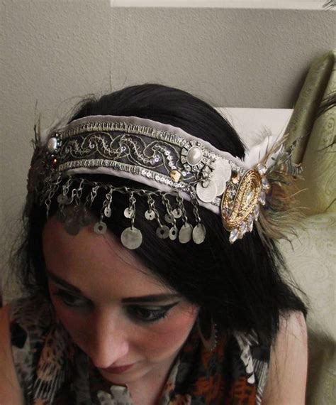 Blonde Tribal Belly Dance Hair Found On Etsy Belly Dance