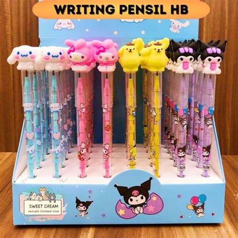 1pcs / PER PIECES Sanrio Kawaii Cartoon Non-sharpening Bullet Pencils ...