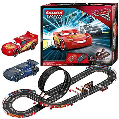 Buy Carrera 62418 Go Disneypixar Cars 3 Finish First Slot Car Race Set Online At Desertcartuae