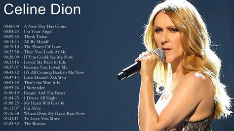 Celine Dion Greatest Hits Playlist 2022 Best Songs Of Celine Dion