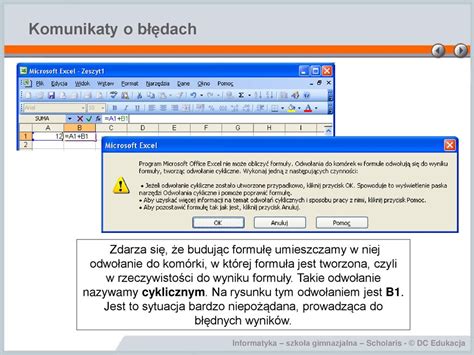 Proste Obliczenia W Arkuszu Kalkulacyjnym Ppt Pobierz