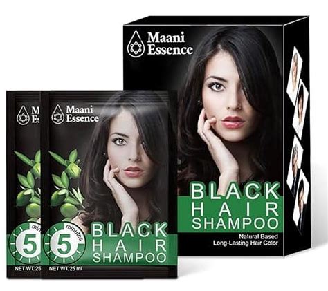 Noni Black Hair Magic Hair Color Shampoo Ml X Sachets Ammonia