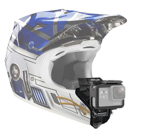 Vgsion Soporte Para Casco De Motocross Para C Mara Compatible Con Gopro