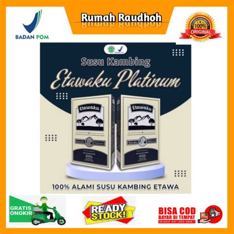 Jual ETAWAKU PLATINUM SUSU KAMBING ETAWA ORIGINAL ISI 200 GRAM PROVIT