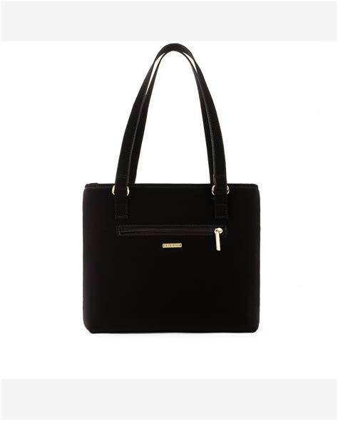 Riachuelo Bolsa Feminina Rafitthy Tote Média Logomania Preto